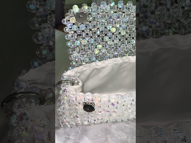 Alba Lux in Progress – Pure Beaded Elegance ✨👜 #impressivacreations #beadedbag  #behindthescenes