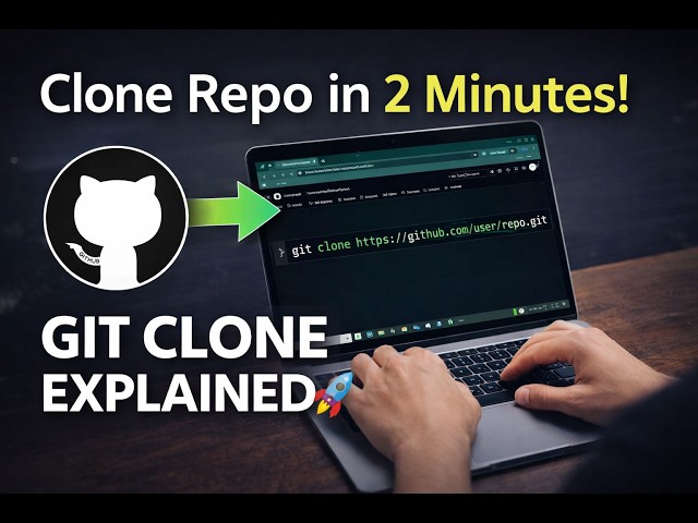 How to Clone a GitHub Repository (Beginner Guide) | Git Clone Command Explained