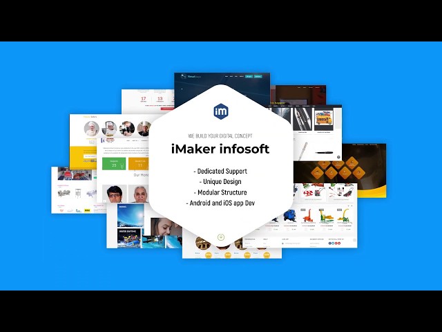 Build your website, android and iOS app with iMaker team