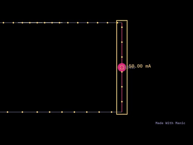 Does Current Flow? Cut One Wire and Watch the Lamp Go Out — Circuit Animation — manic