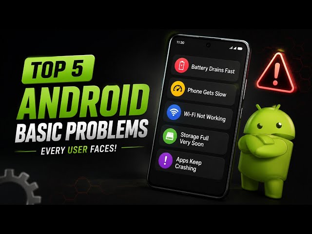 Android Phone Hang & Slow Problem Fix 📱 Top 5 Basic Problems & Solutions 2026