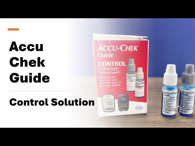 Accu Chek Guide Control Solution Instructions How To Use