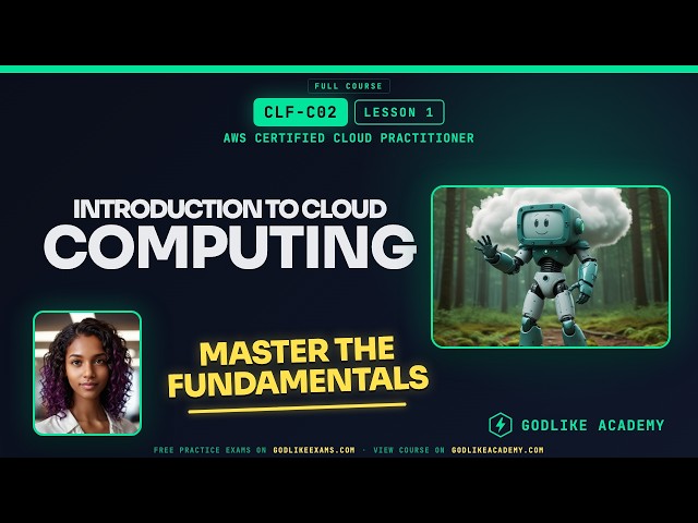 CLF-C02 · Lesson 1: Cloud Computing Explained Simply