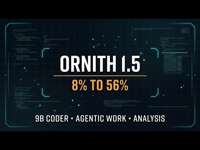 Ornith 1.5: 'self-improving' 9B coder on consumer GPU (honest take)