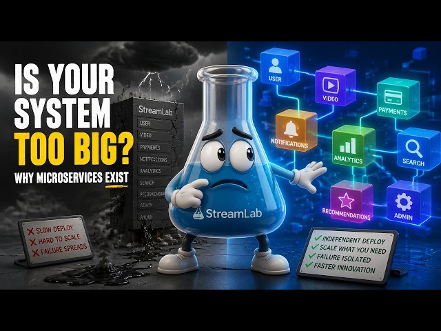 Is Your System Too Big? Why Microservices Exist