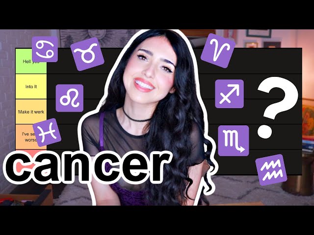 ♋️💖Cancer Compatibility with EACH Zodiac Sign: RANKED  in tiers (3 Best Matches for Cancer)