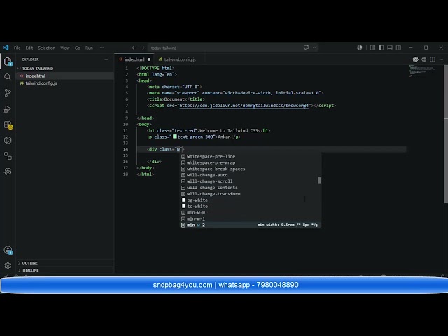 Tailwind CSS Bangla Course 2026 | Live Class | Build Responsive Website with Tailwind CSS