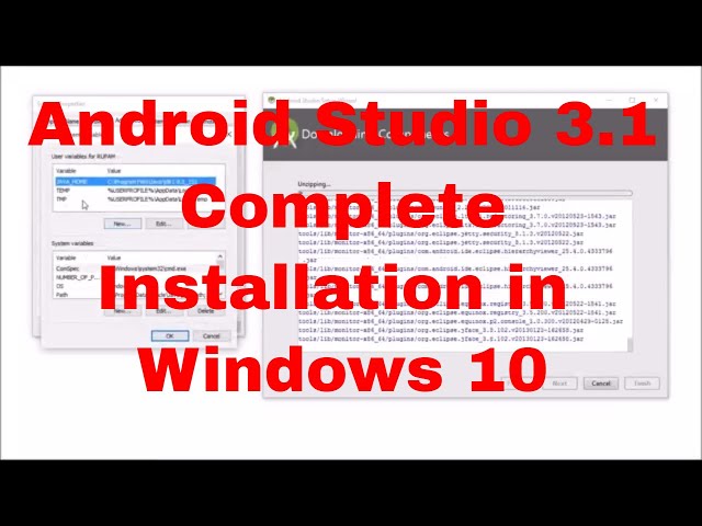 #1 Android studio 3.1 complete installation in Windows 10 |Install JDK| - 2019