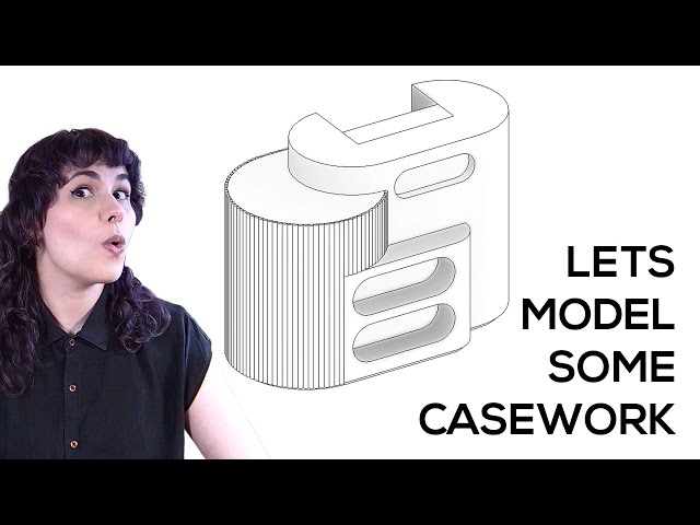 Revit - Worflow of Using Model In-Place to Create Custom Casework