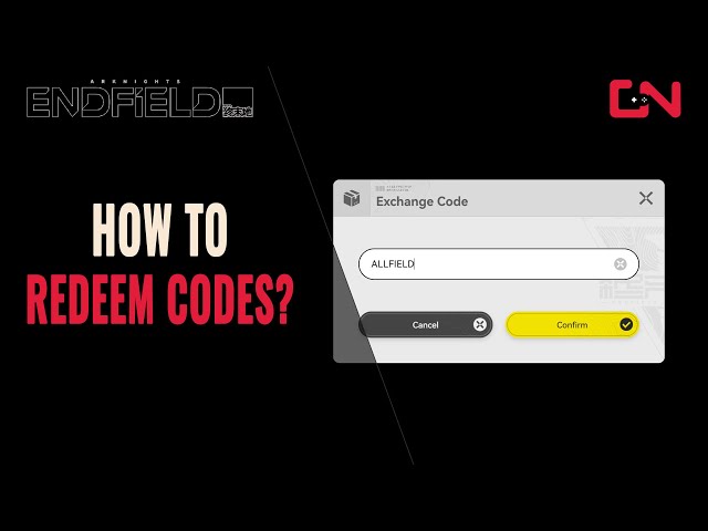 How to redeem Codes in Arknights: Endfield - 4 New Codes