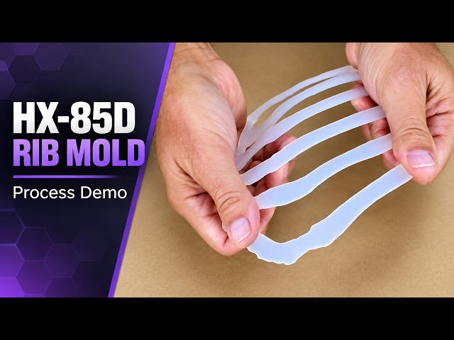 Making a 2 Part Mold & Casting with HX-85D