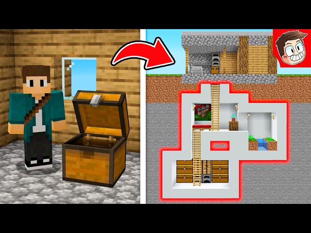I investigated Minecraft STRUCTURES to uncover SECRETS!