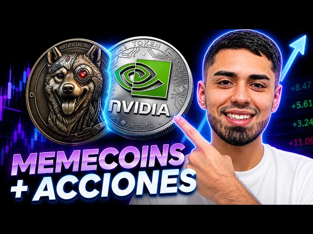 LA NUEVA NARRATIVA CRIPTO MEMECOINS + ACCIONES