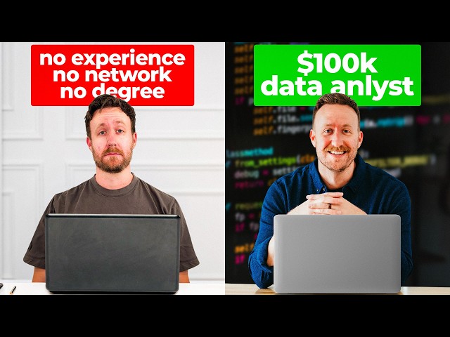 How I'd become a $100k data analyst (if i had to start over) in 2025