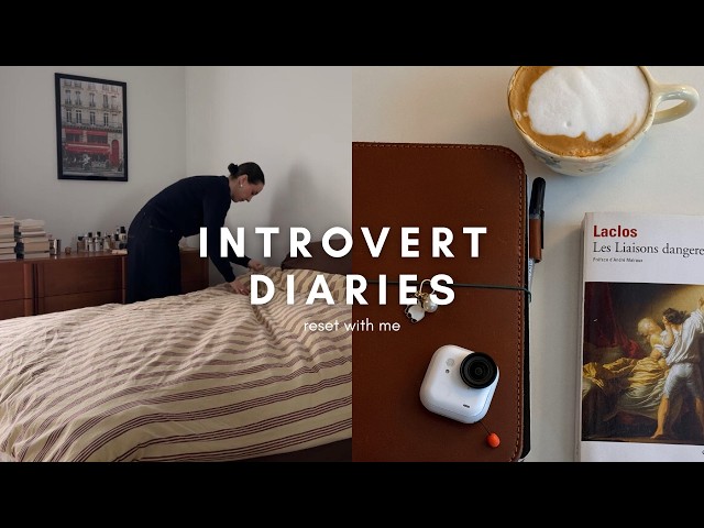 vlog | introvert diaries: a spring weekly reset