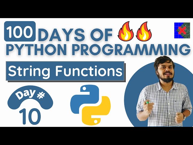 String Functions in Python | Part 5