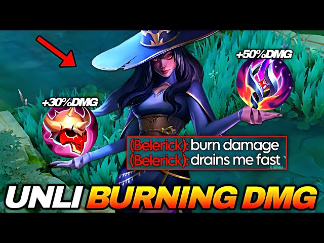 ALICE CAN MELT ANYONE WITH THIS BUILD! 😱 INSANE BURN DAMAGE + ANTI-HEAL | MLBB 2026