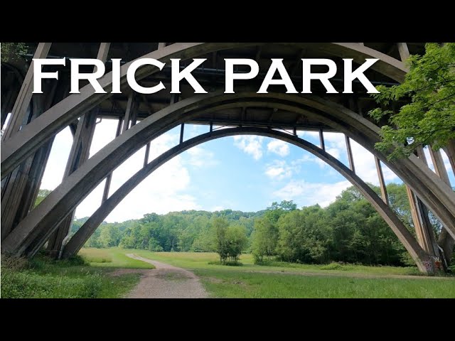 4K Beautiful Virtual Nature Walk: Frick Park