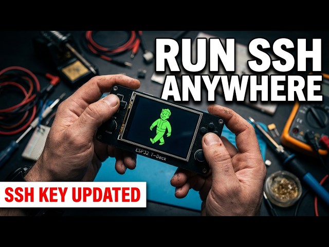Forget your laptop! This tiny device runs SSH anywhere.