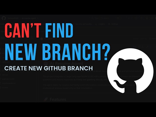 How to Create a New Branch in GitHub (Step-by-Step) | GitHub Beginner Tutorial