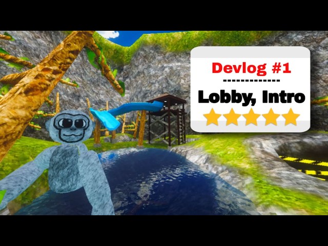 I Made a Gorilla Tag Fangame | Devlog #1