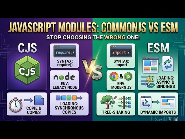 Stop Mixing ESM and CommonJS Like This!