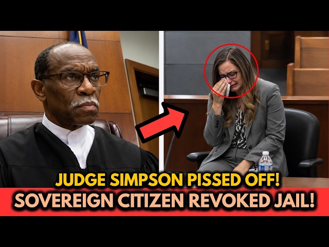 Sovereign Citizen Revoked Straight to Jail by Furious Judge Simpson — Zero Mercy Shown!