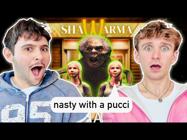 Feeding EVERYONE At Our Shawarma Kiosk😇 w StinkyAsher