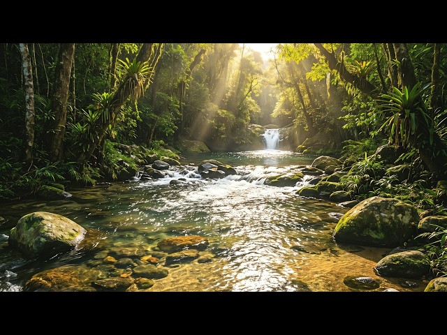Deep Peace River ASMR 🌊 Pure Water Flow – No Rain No Music for Sleep & Relaxation