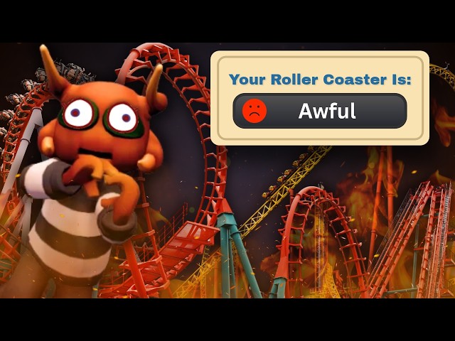 i can be trusted with roller coaster physics.