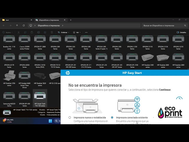 Tutorial instalar impresora HP smart tank 720
