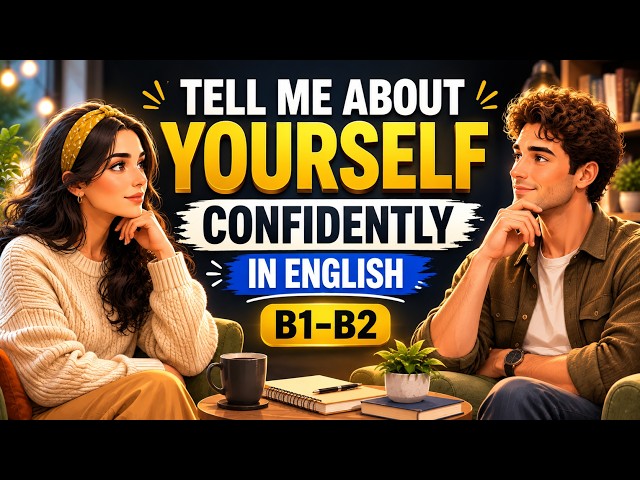 How to Talk About Yourself With Confidence | Speak English Naturally | English Conversation
