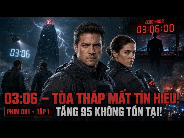 03:06 – Tòa Tháp Mất Tín Hiệu, Tầng 95 Bất Ngờ Xuất Hiện! | ZERO HOUR Tập 1 | Phim AI