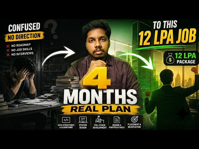 How to Prepare for Placements in 4 Months (Real Plan)