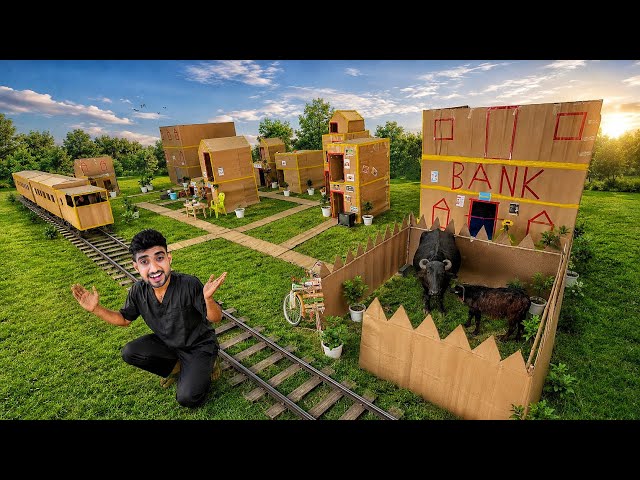 We Made a Giant Cardboard City