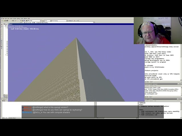 nothings|stb programming stream 008 - Voxel Fridays part 2