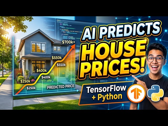 Build a Housing Price Prediction Model with TensorFlow & Python