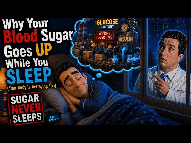Why Your Blood Sugar Goes UP While You SLEEP (Your Body Is Betraying You)