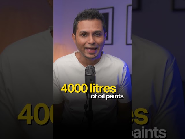 125 Artists. 65,000 Paintings. ONE Film 🔥 #shorts