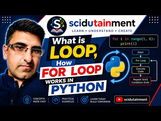 What is Loop? How Far Loop Works in Python Python Lab-4 #python