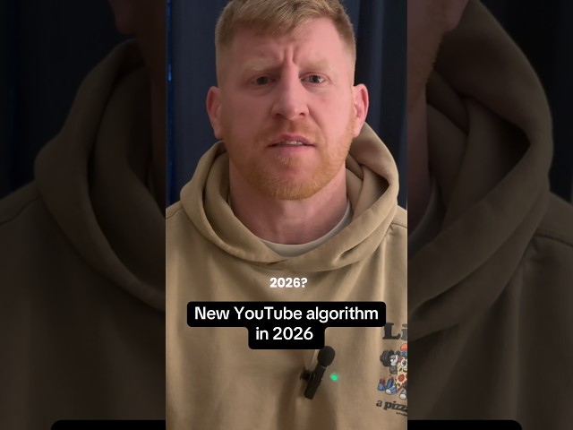 New YouTube algorithm in 2026 #shorts #algorithm