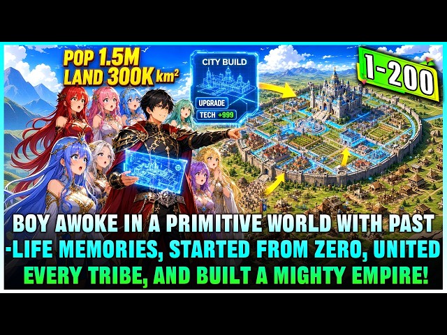 Starting With Only 20 People, He Used a Lord System to Build a 1.5M Empire in a Primitive World!