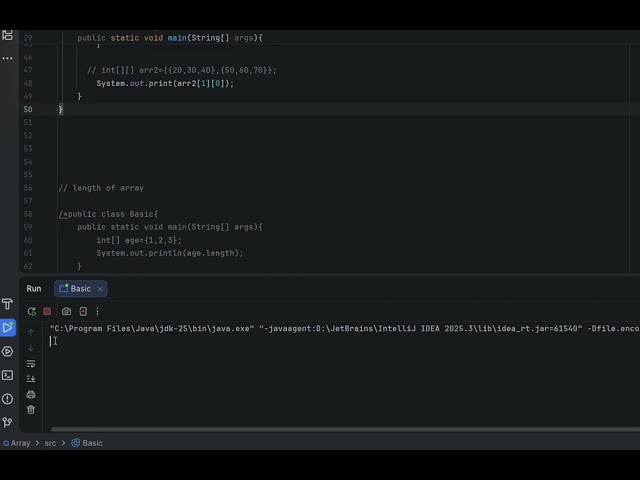 Declare 2D array in java #coding #javaprogramming #dsa #array
