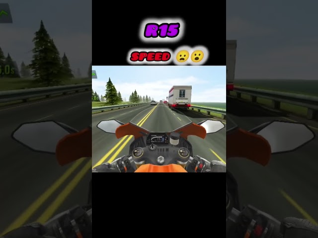 R15 speed test 😦😮#luckyhelper  #youtubeshorts #automobile #indianbikedriving3d  #gaming #viral