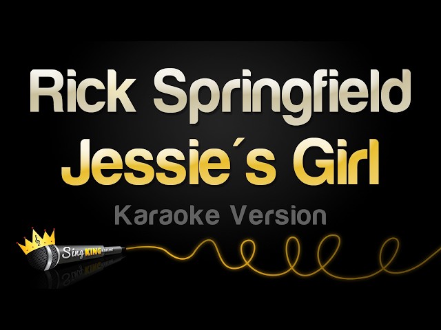 Rick Springfield - Jessie's Girl (Karaoke Version)