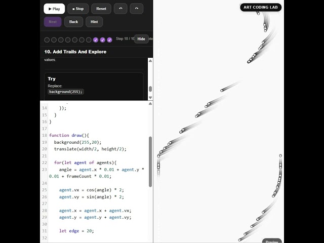 Learn creative coding with Art Coding Lab