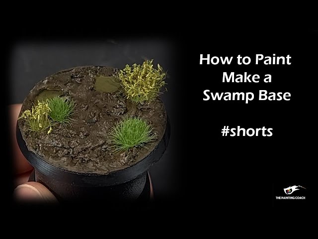 How to Make an Easy Swamp Base #shorts