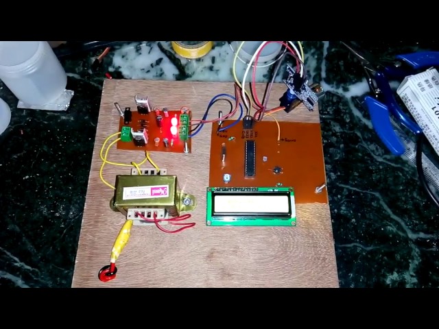 Ultrasonic RADAR Project Using ATmega328P-PU and  Ultrasonic Sensor HC-SR04 | ihrProjects