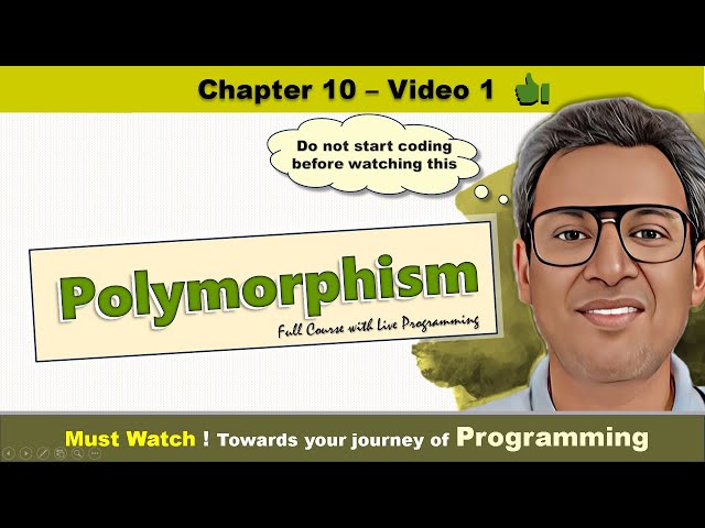 Polymorphism in C++ | Virtual Functions, Binding, override, final, Abstract Classes, vtable, vptr