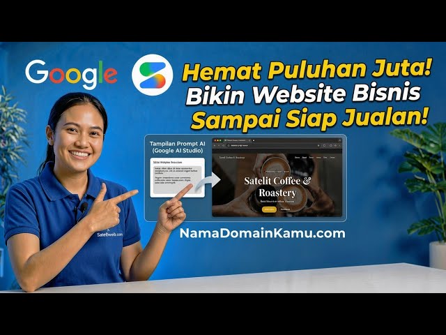How to Build a Website Using Google AI Studio and Get It Online with Your Own Domain